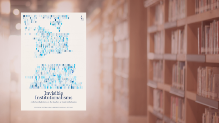 Cover of Invisible Institutionalisms book