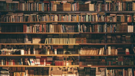 Photograph of books