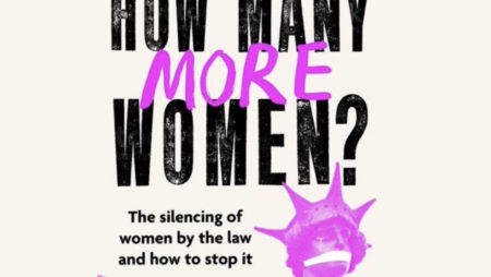 Cover of 'How many more women?' by Jennifer Robinson and Keina Yoshida