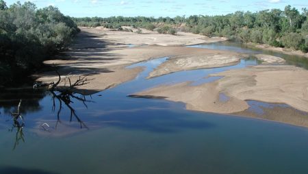 A photograph shows the The Mardoowarra (Martuwarra or Fitzroy River) in Western Australia