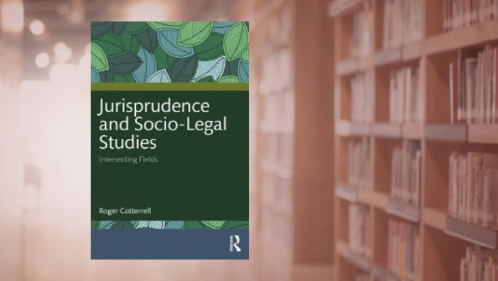 Roger Cotterrell - Jurisprudence and Socio-Legal Studies