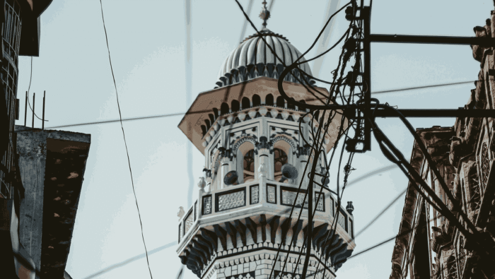A mosque in Peshawar, Pakistan